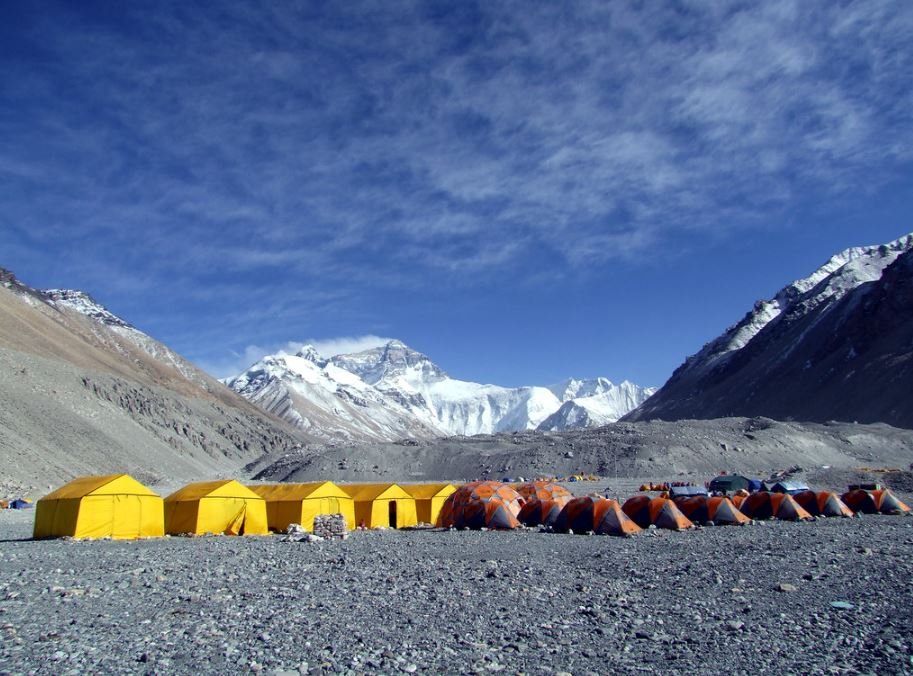 everest base camp (image: staticflickr)